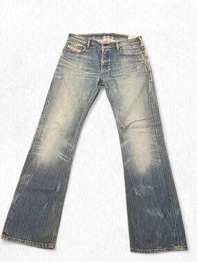 Diesel ZATINY bootcut light medium wash vintage